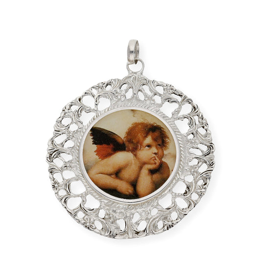 Medalla de Cuna de Plata de ley Ángel