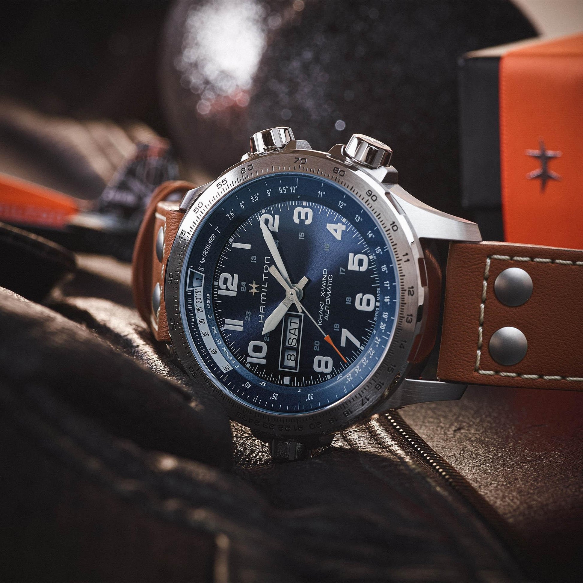 Reloj Hamilton Khaki Aviation X-Wind Day Date Auto H77765541