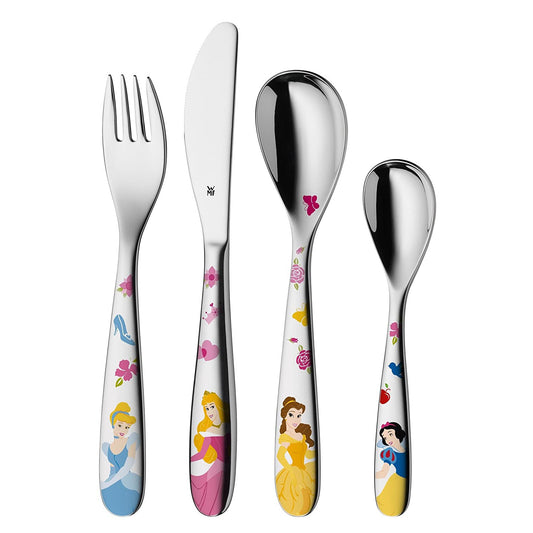 Cubiertos de Niño 4 piezas Disney princess