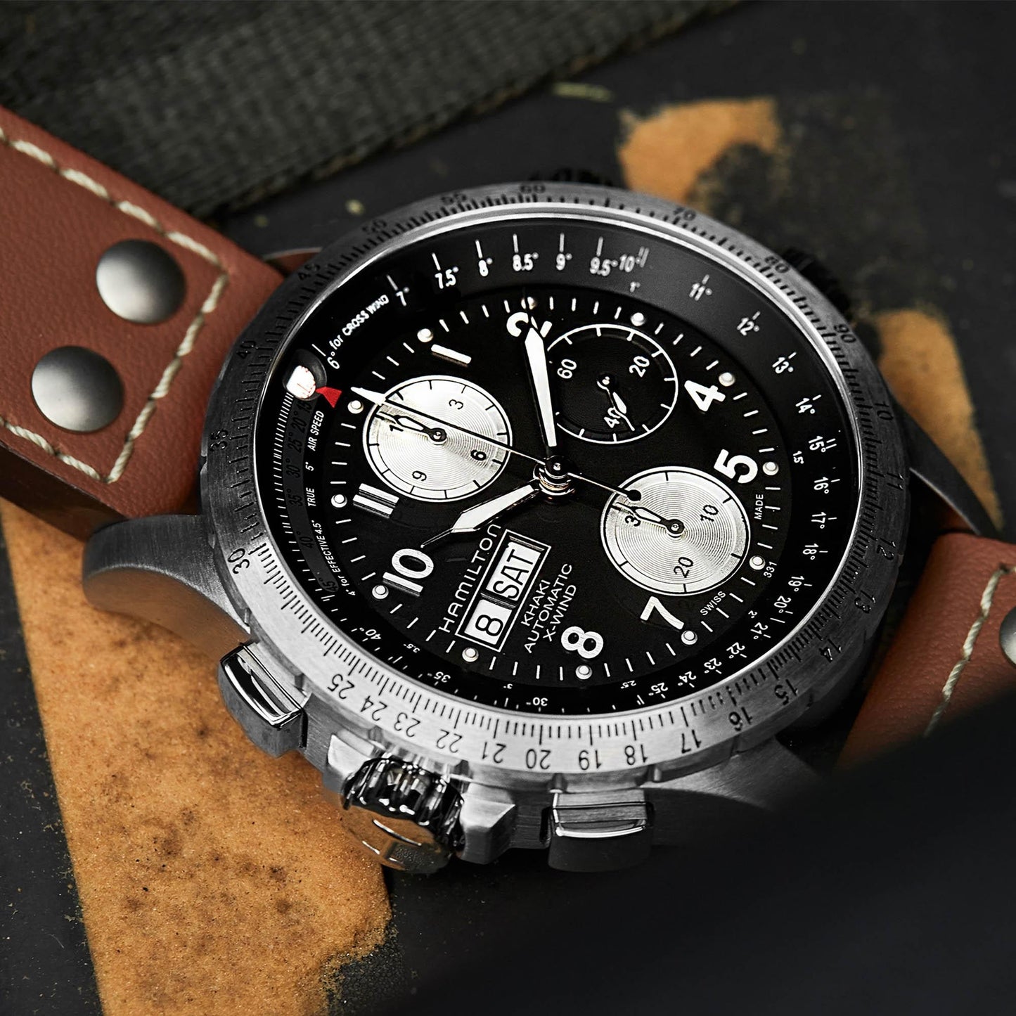 Reloj Hamilton Khaki Aviation X-Wind Auto Chrono H77616533