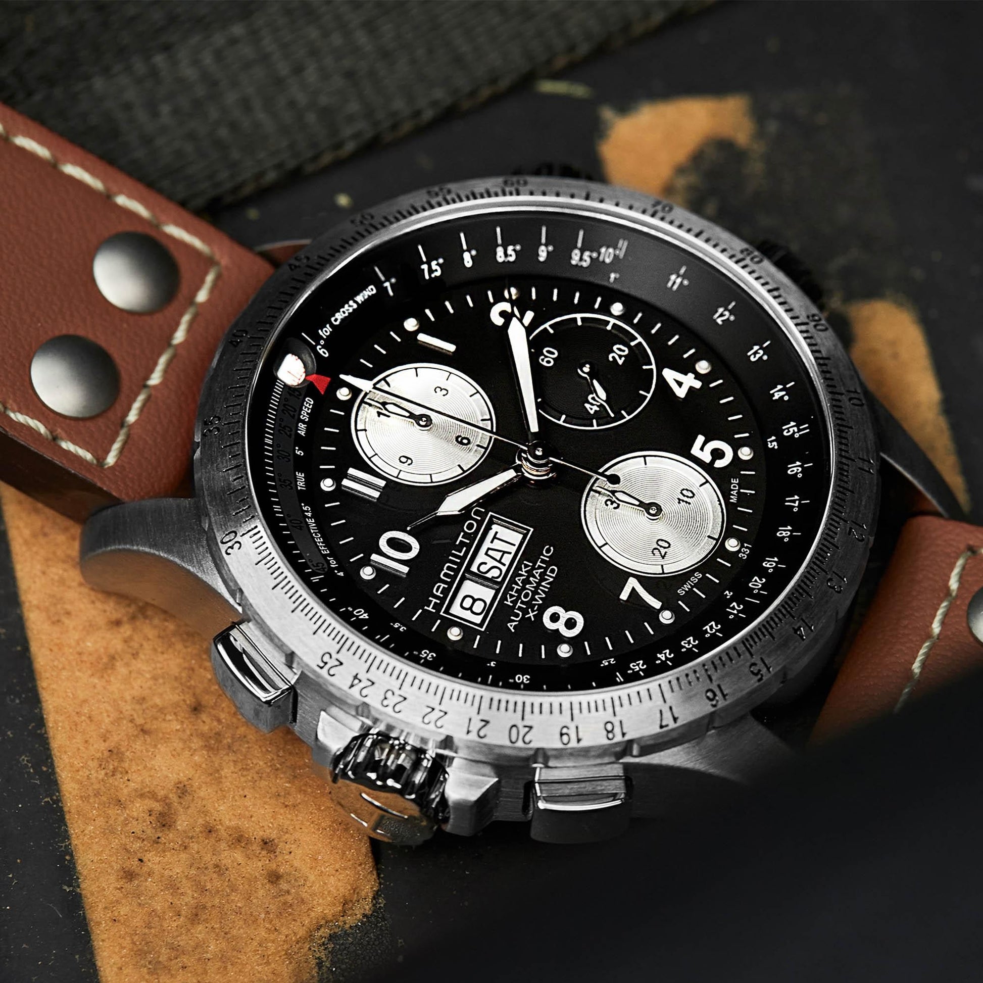 Reloj Hamilton Khaki Aviation X-Wind Auto Chrono H77616533