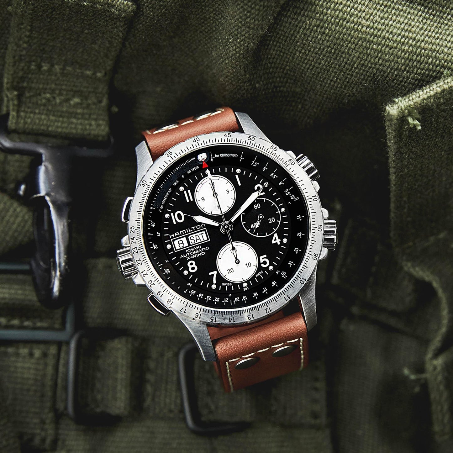 Reloj Hamilton Khaki Aviation X-Wind Auto Chrono H77616533