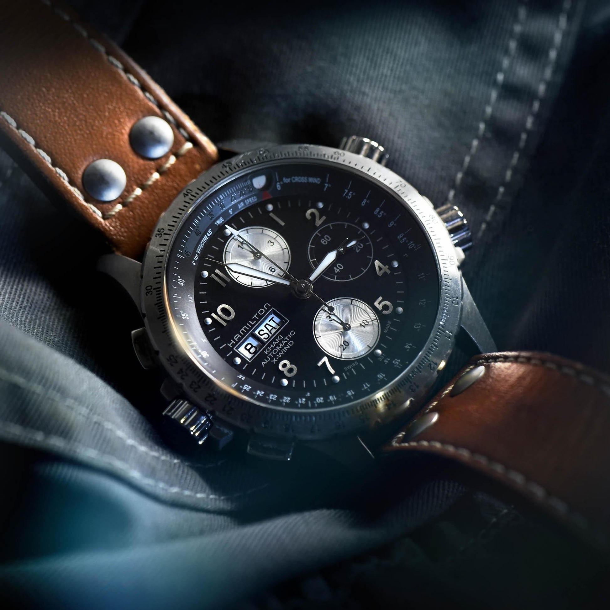 Reloj Hamilton Khaki Aviation X-Wind Auto Chrono H77616533