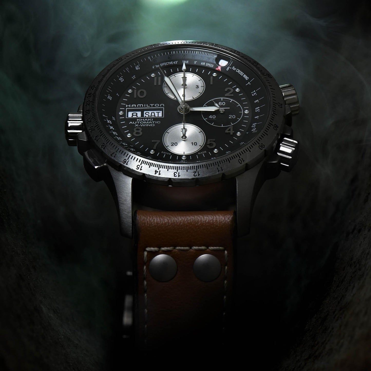 Reloj Hamilton Khaki Aviation X-Wind Auto Chrono H77616533