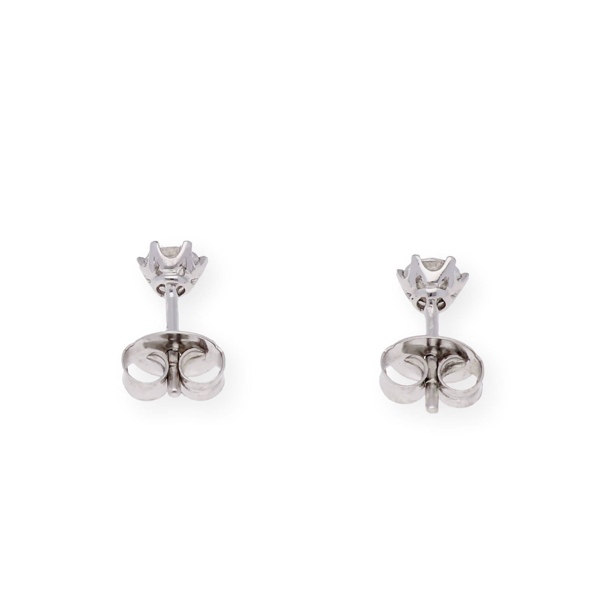 Pendientes de Oro y Diamante Certificado