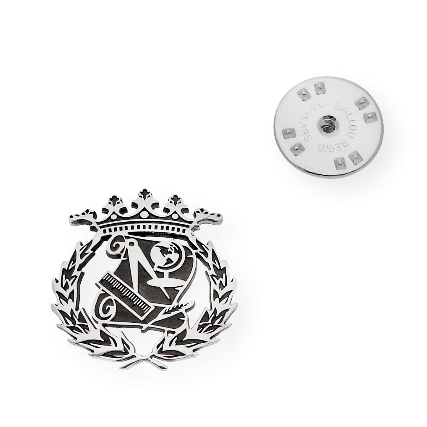 Pin Insignia Profesional de Magisterio en Plata de Ley 925