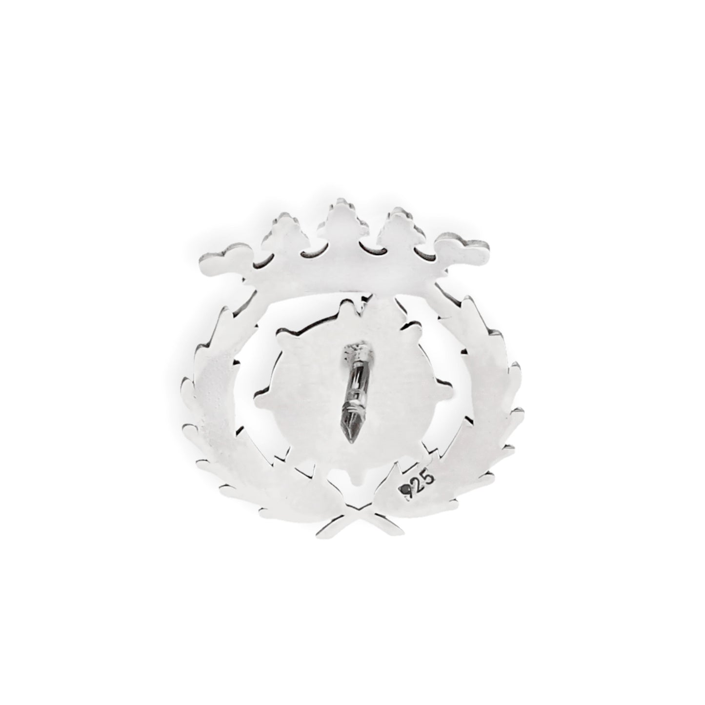 Pin Insignia Profesional de Ciencia Política y Sociología en Plata de Ley 925