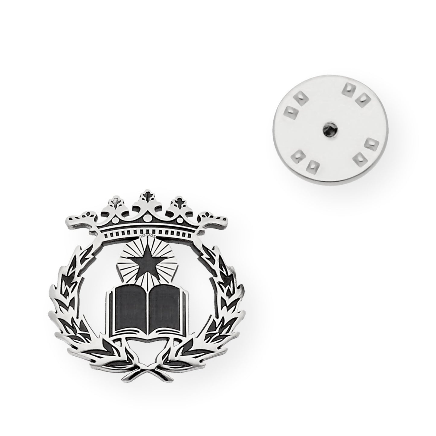 Pin Insignia Profesional de Notaría en Plata de Ley 925