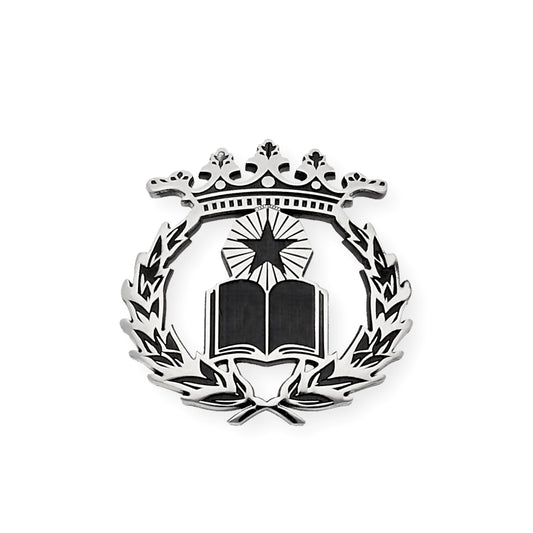 Pin Insignia Profesional de Notaría en Plata de Ley 925