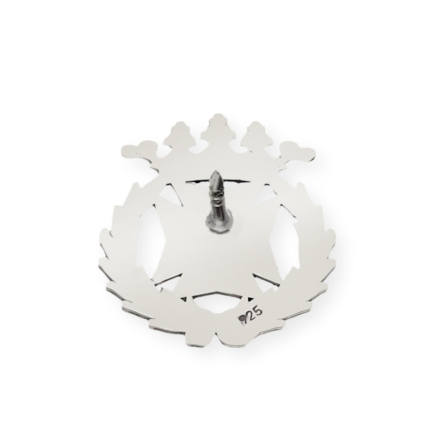 Pin Insignia Profesional de Enfermería en Plata de Ley 925