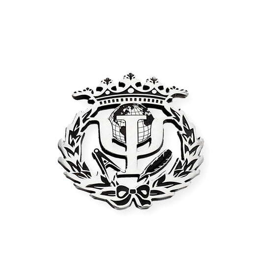 Pin Insignia Profesional de Pedagogía en Plata de Ley 925