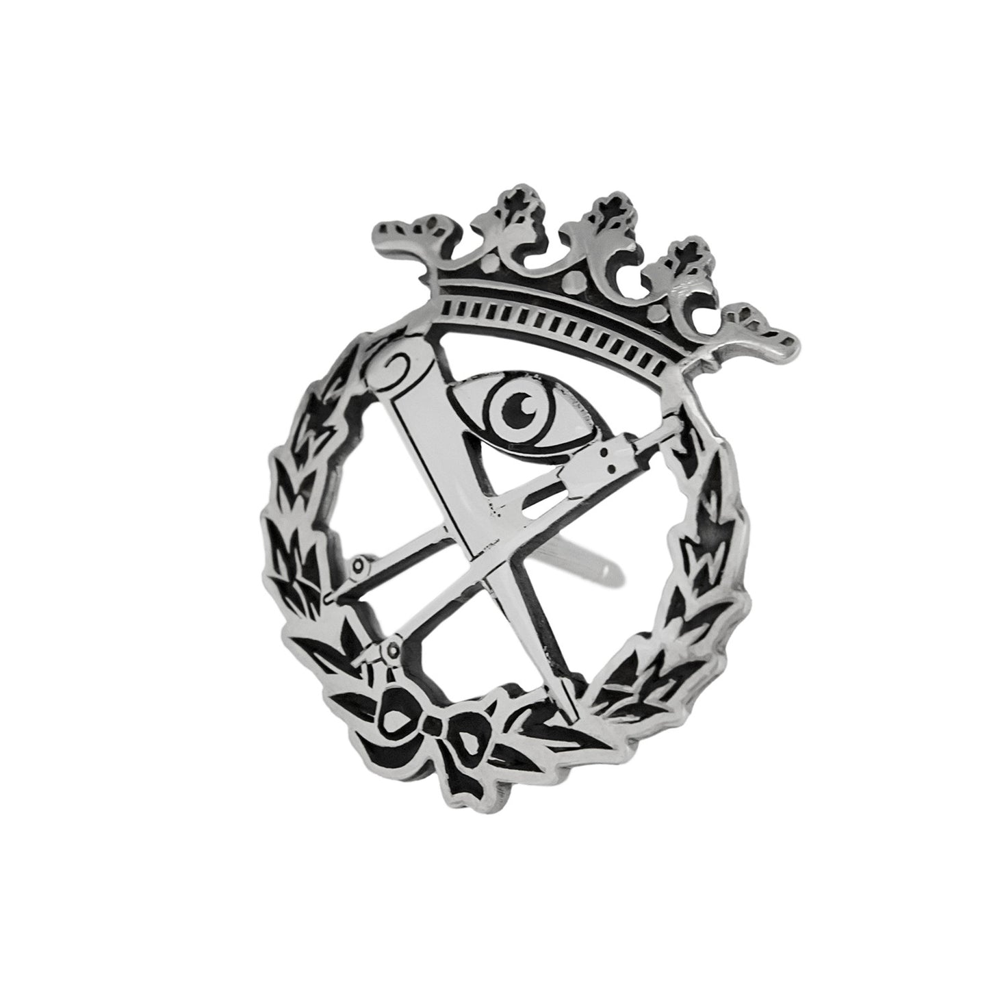 Pin Insignia Profesional de Matemáticas en Plata de Ley 925