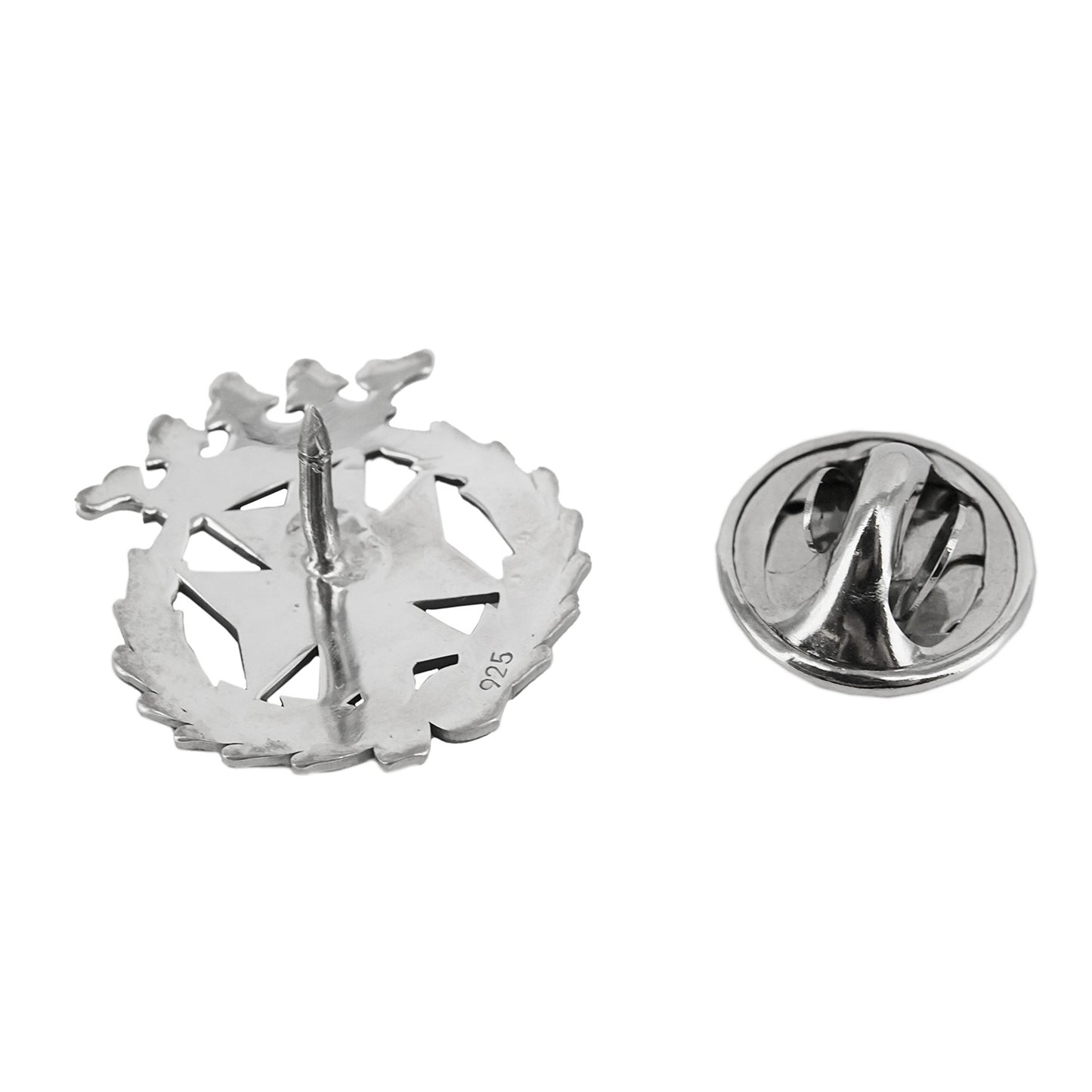 Pin Insignia Profesional de Odontología en Plata de Ley 925