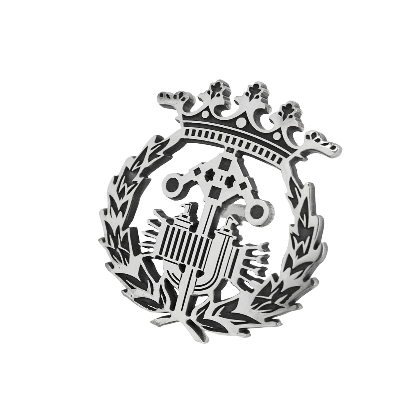 Pin Insignia Profesional de Ingeniería Industrial en Plata de Ley 925