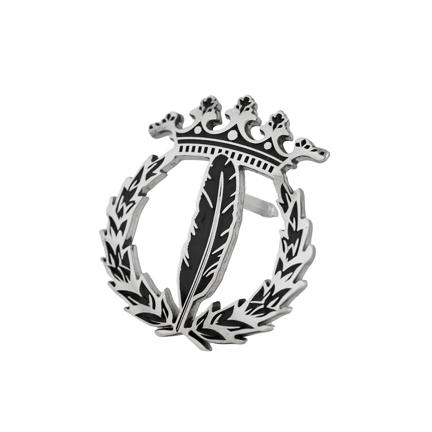 Pin Insignia Profesional de Periodismo en Plata de Ley 925