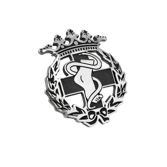 Pin Insignia Profesional de Podología en Plata de Ley 925