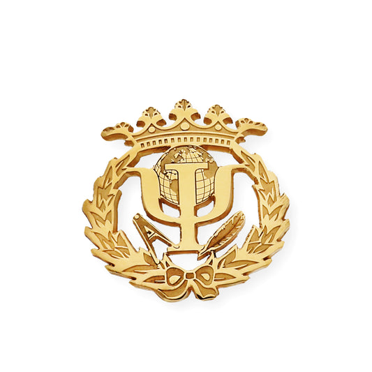 Pin Insignia Profesional de Pedagogía en Oro de Ley 18K