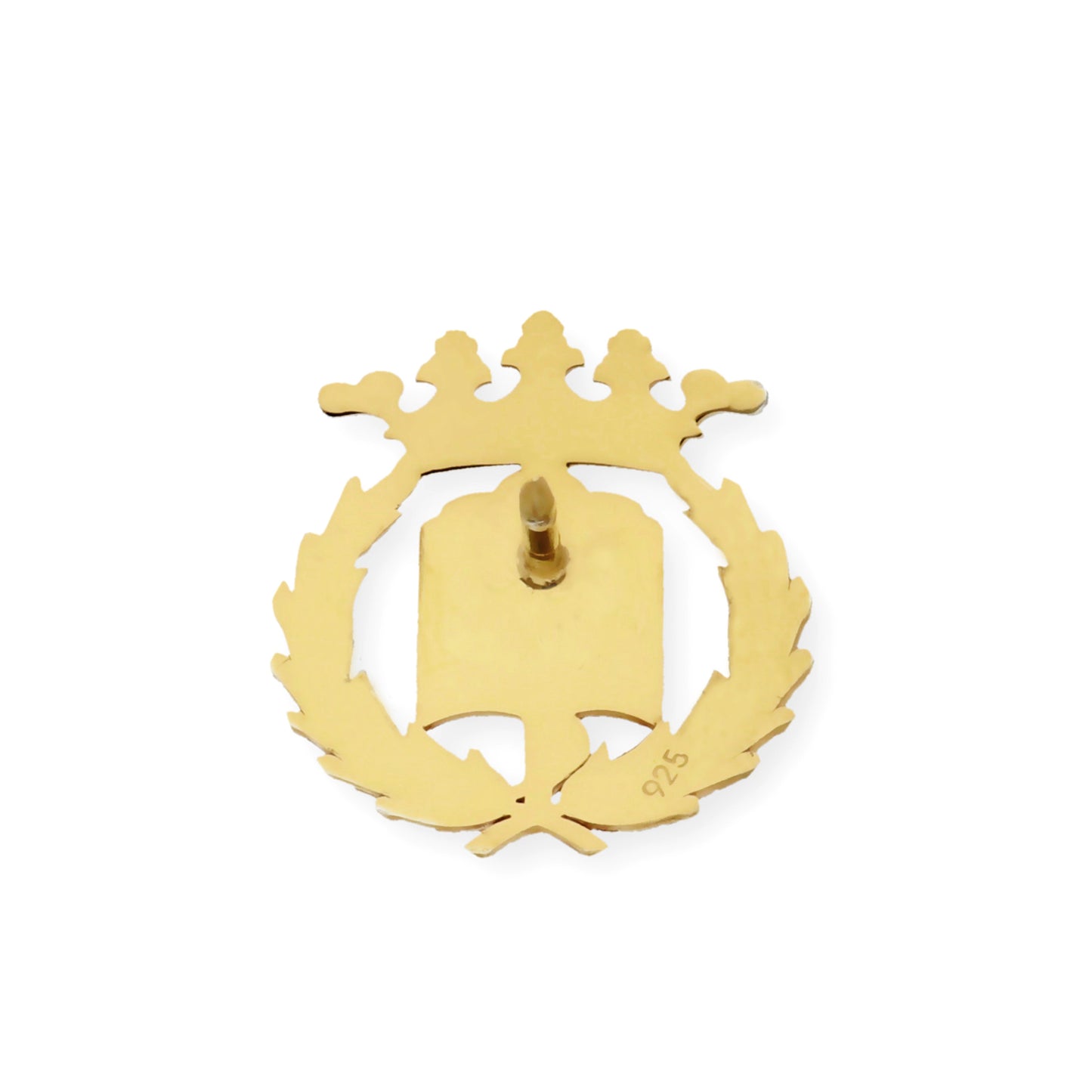 Pin Insignia Profesional de Medicina en Oro de Ley 18K
