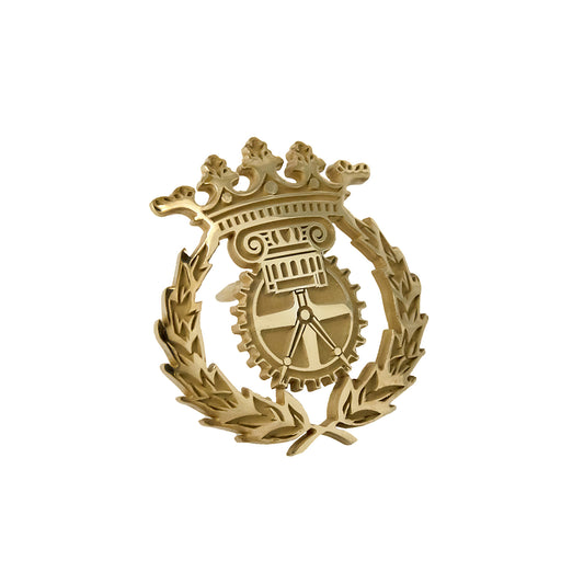 Pin Insignia Profesional de Delineante en Oro de Ley 18K