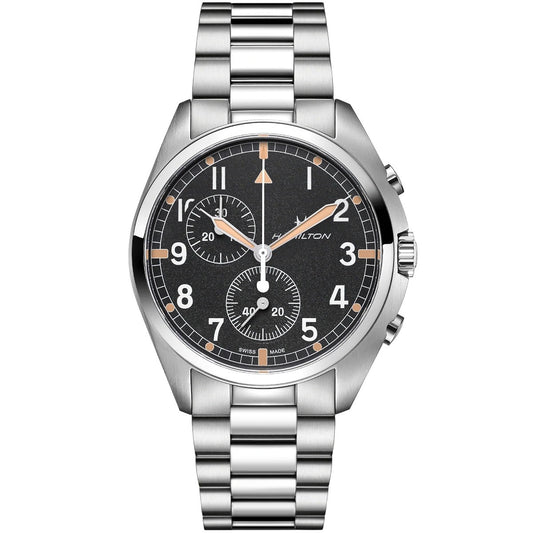 Reloj Hamilton Khaki Aviation Pilot Pioneer Chrono Quartz H76522131