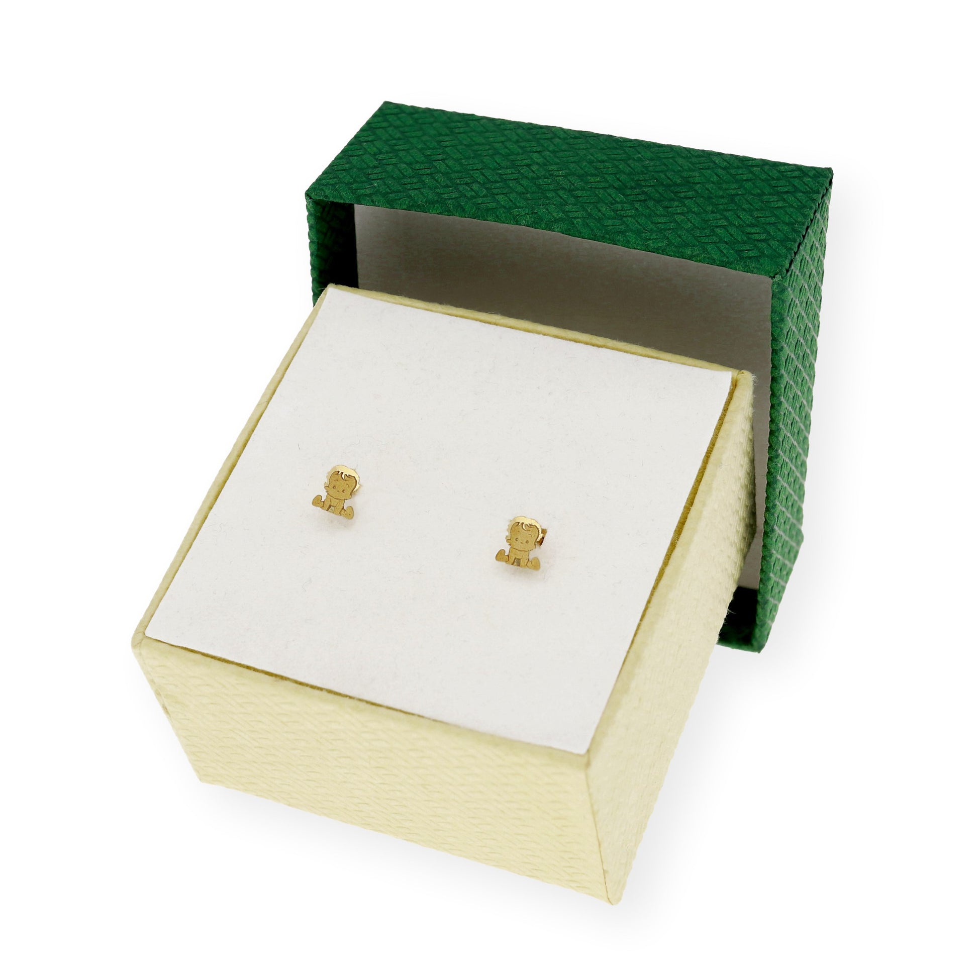 Pendientes Bebé niña Oro 18k