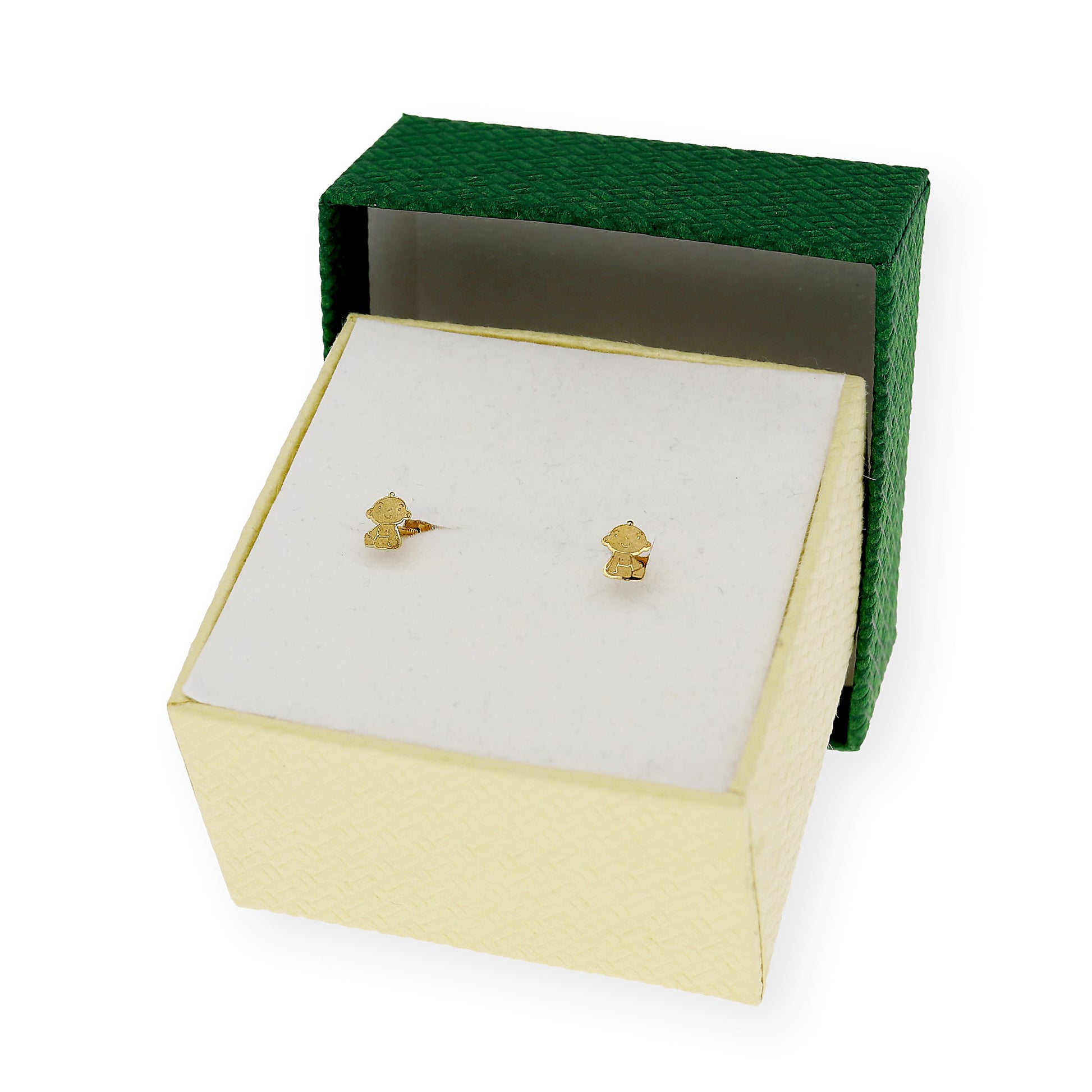 Pendientes Bebé niño Oro 18k