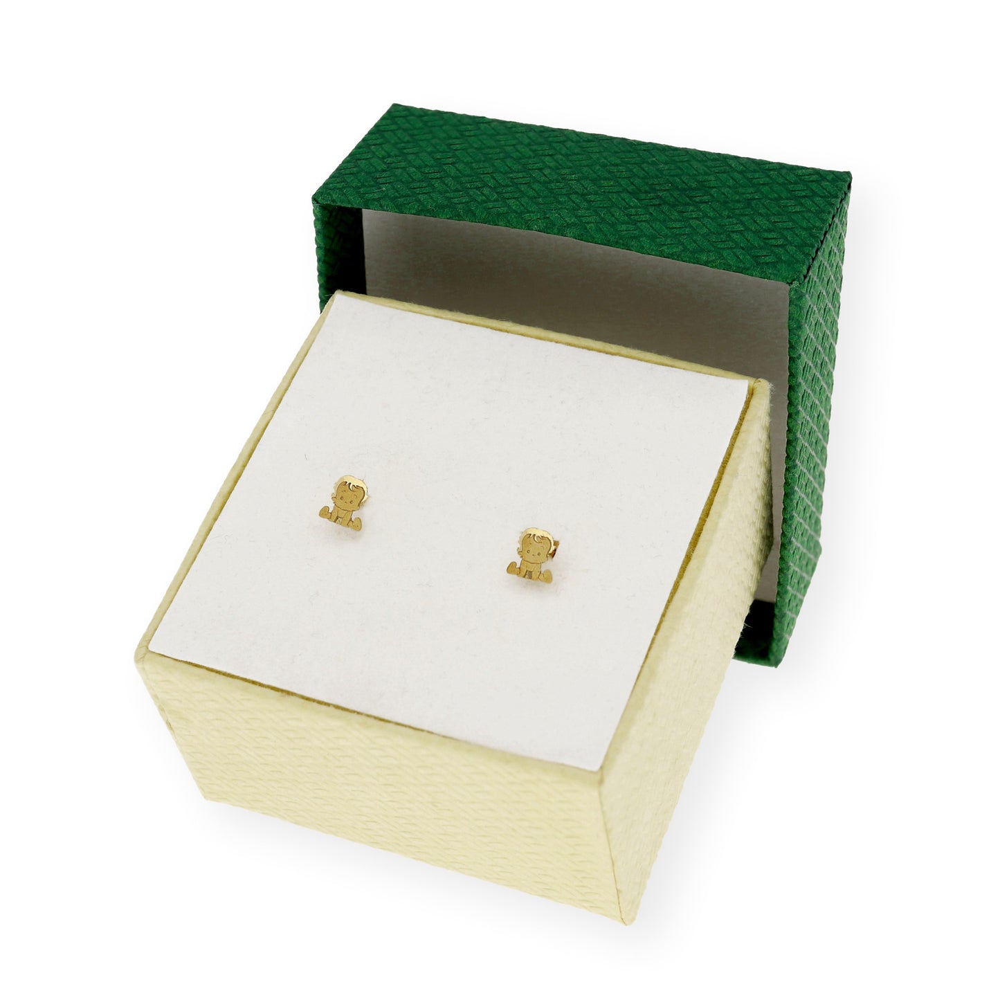 Pendientes Bebé niña Oro 18k