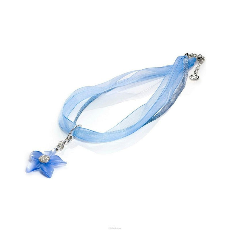 Colgante Viceroy Flor Azul en Plata de Ley 1061C000-93