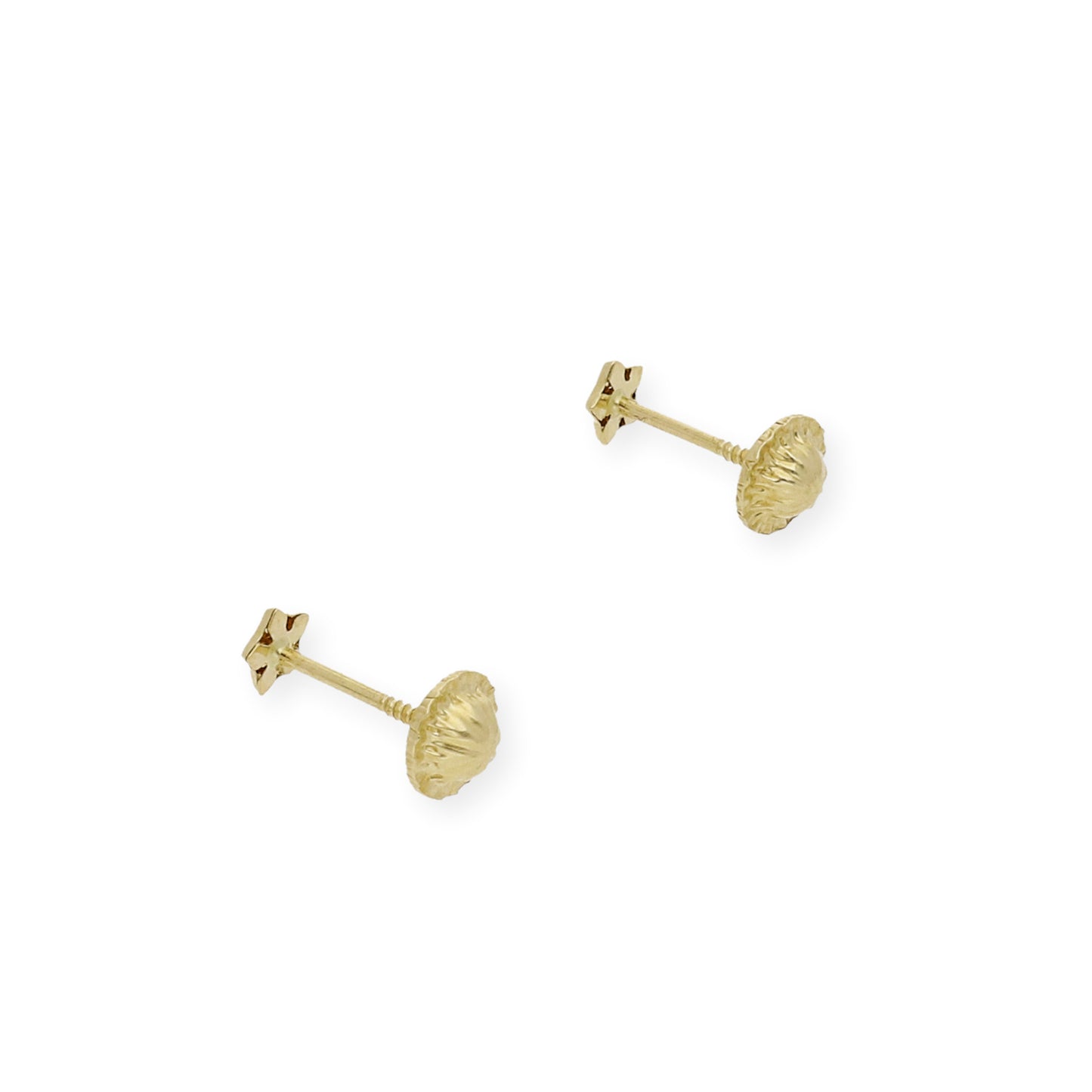 Pendientes bebé estrella con circonitas Oro amarillo 18K