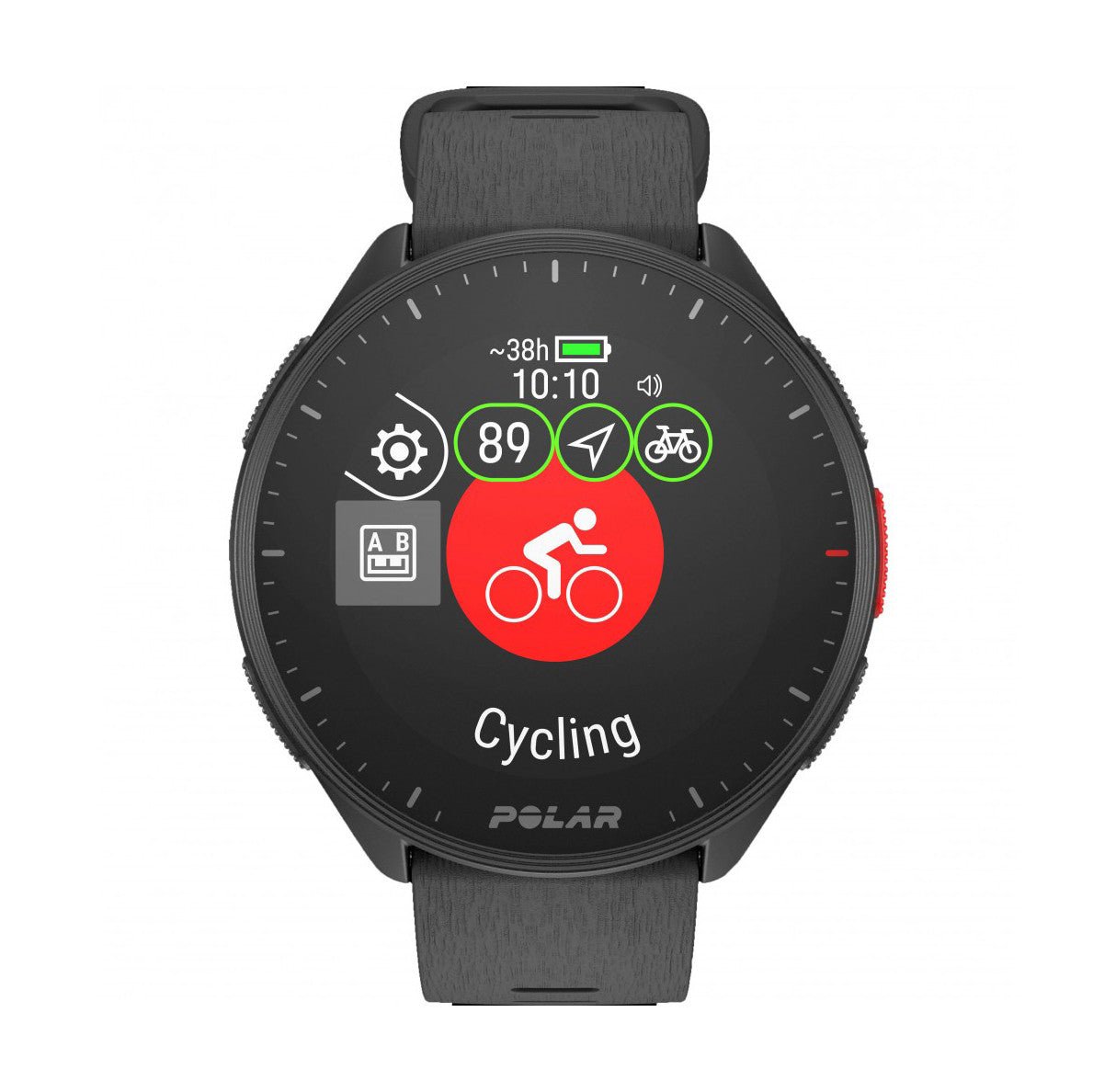 Reloj Polar Pacer S/L Night Black 900102174