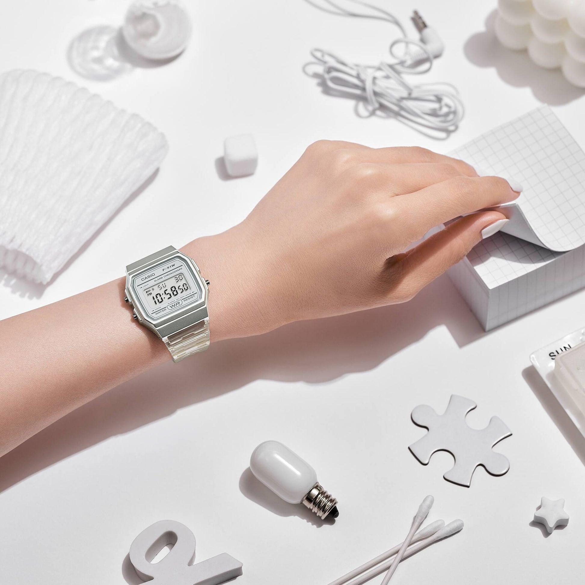 Reloj Casio Collection Women F-91WS-7EF