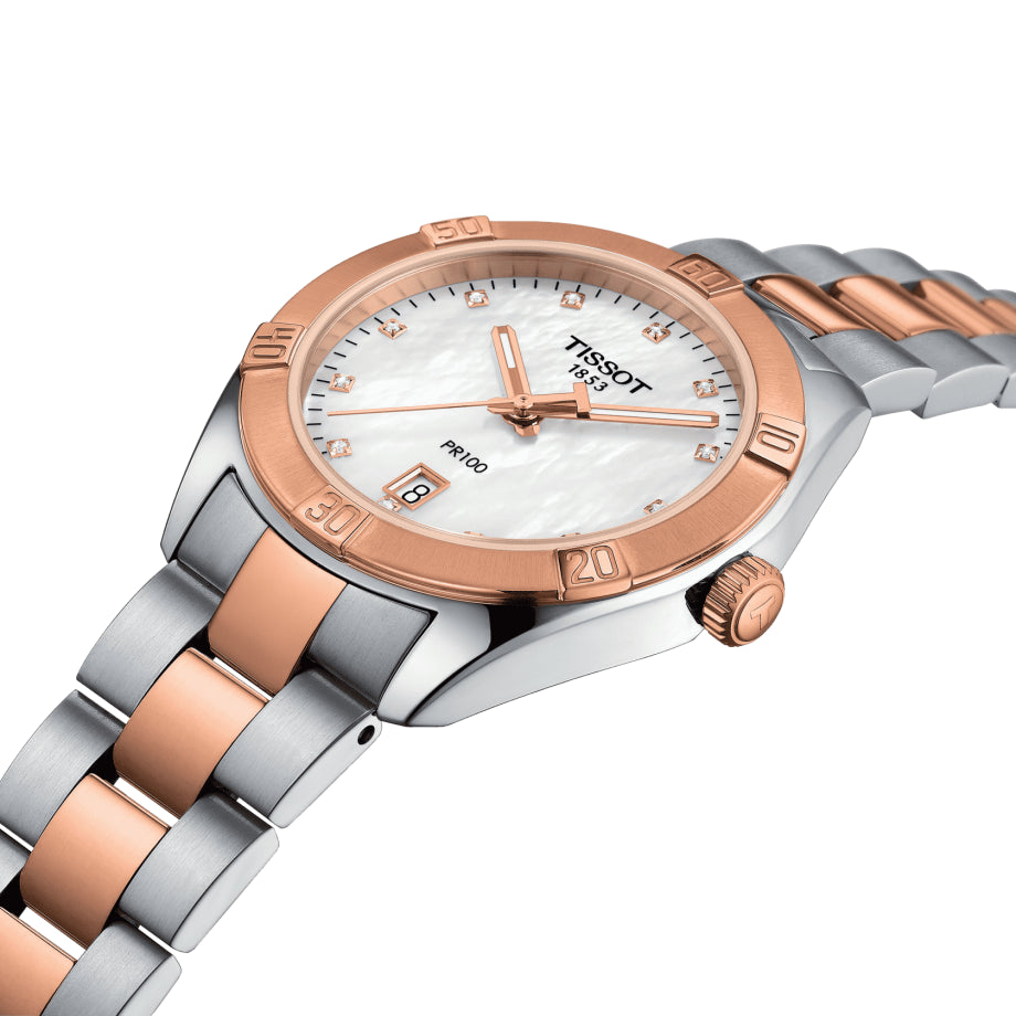 Reloj Tissot PR 100 Sport Chic T101.910.22.116.00