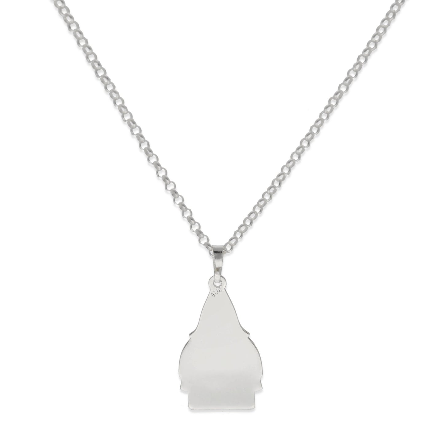 Collar con Colgante de Nazareno en Plata de Ley 925