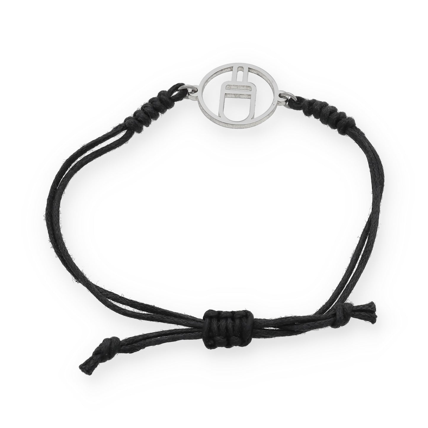 Pulsera Macramé de Helado en Plata de Ley 925