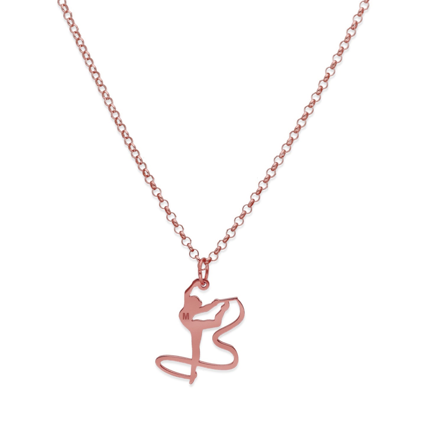 copy of Collar con Colgante de Gimnasia Artística en Plata de Ley 925