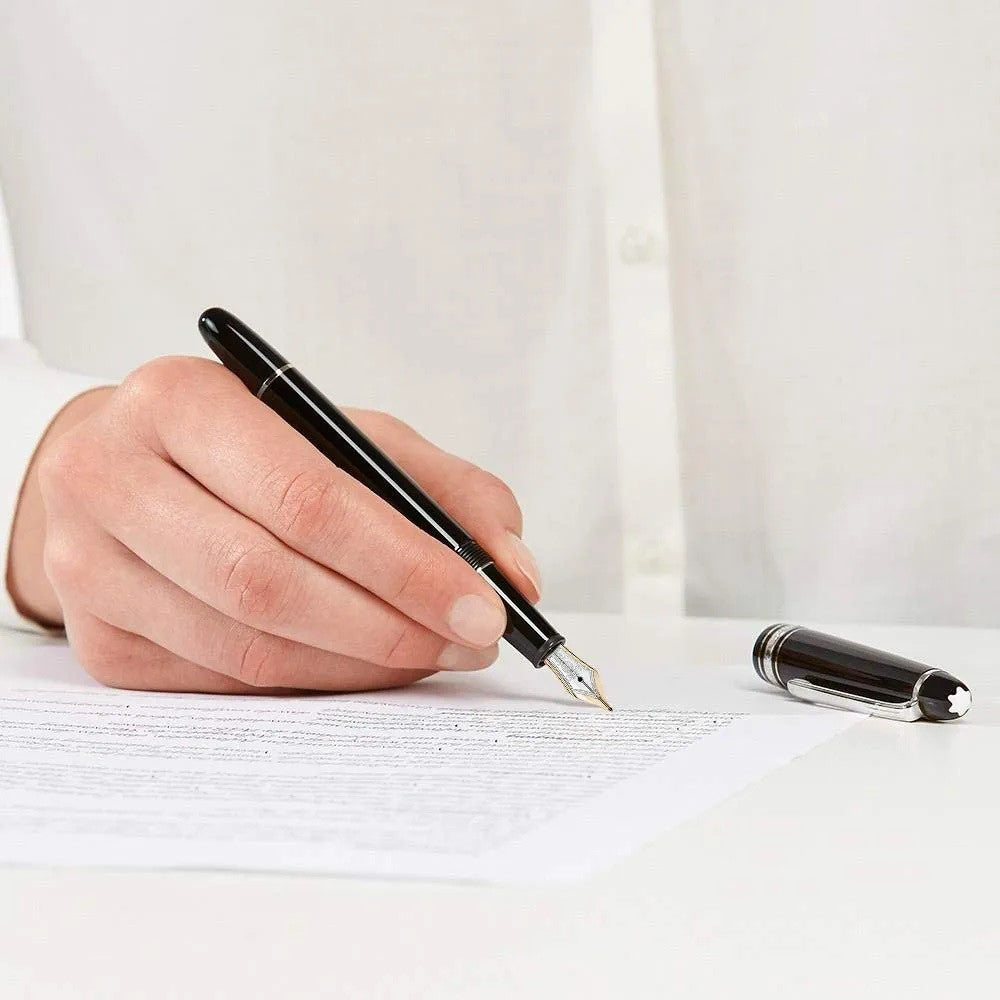 Pluma Montblanc Meisterstück Classique platinado 106521