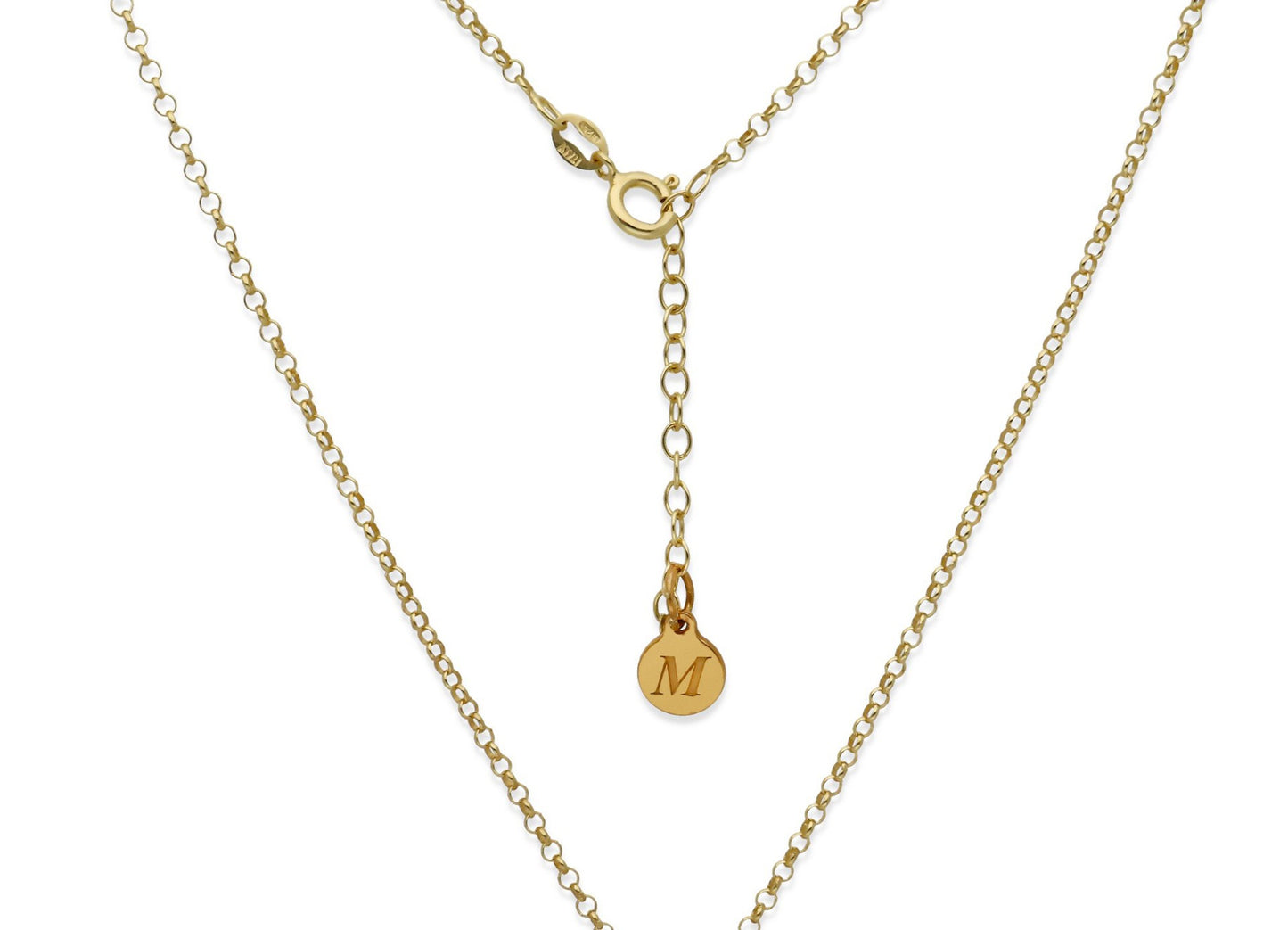 Collar con Colgante Origami León en Plata de Ley 925 con Baño de Oro 18k