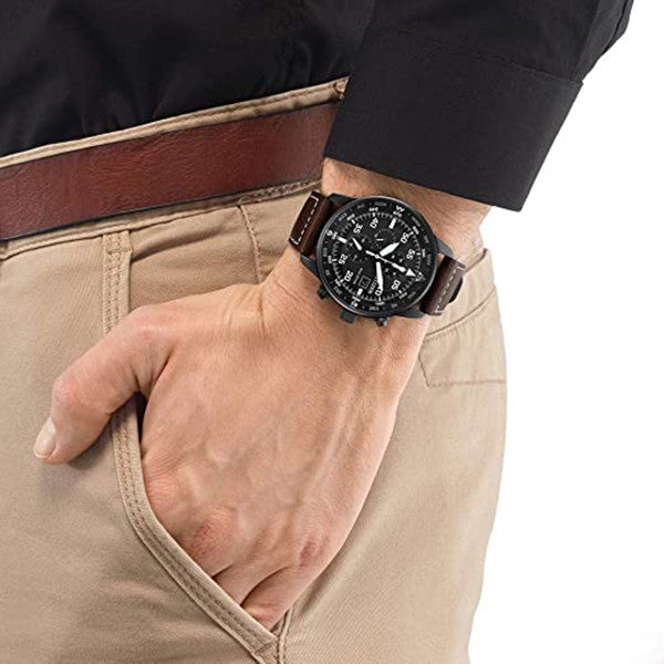 Reloj Citizen OF Collection Aviator Crono 44mm CA0695-17E