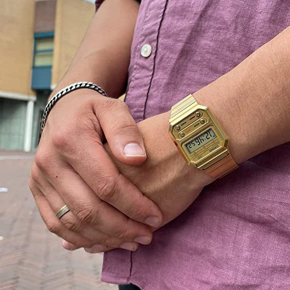 Reloj Casio Vintage Edgy A100WEG-9AEF