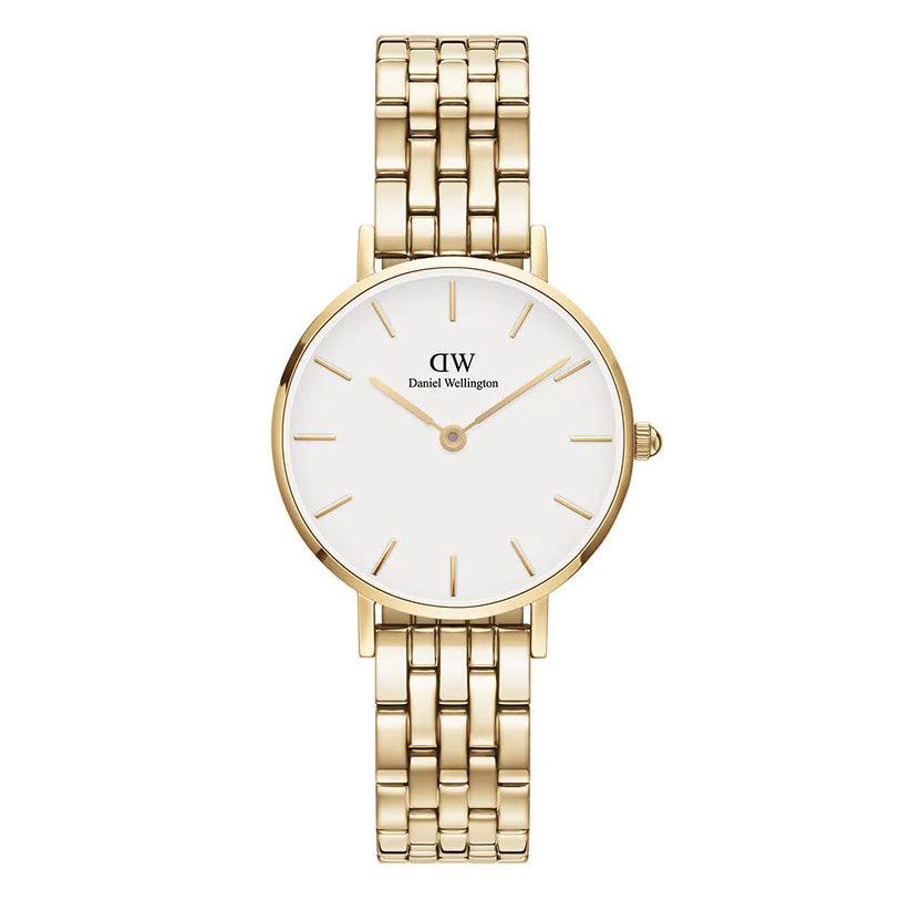 Reloj Daniel Wellington Petite 5-Link Evergold DW00100614