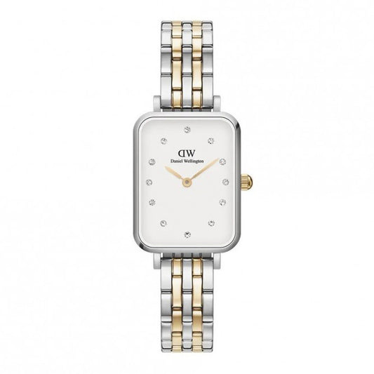 Reloj Daniel Wellington Quadro Lumine 5-Link Two-Tone DW00100625