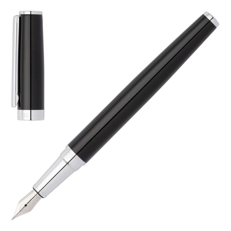 Estilográfica Hugo Boss Gear Icon Black HSN2542A