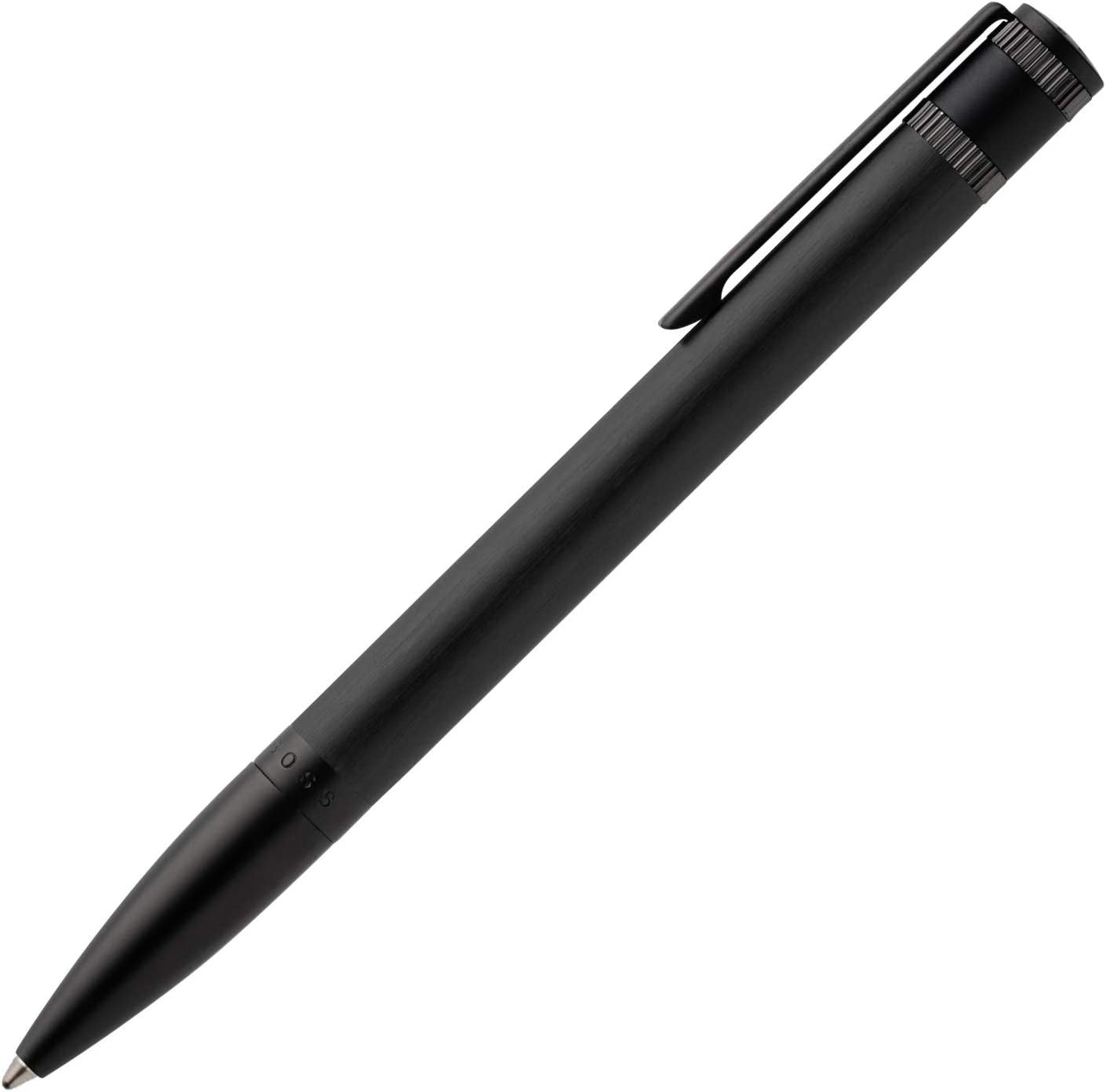 Bolígrafo Hugo Boss Explore Brushed Black Homem HST0034A