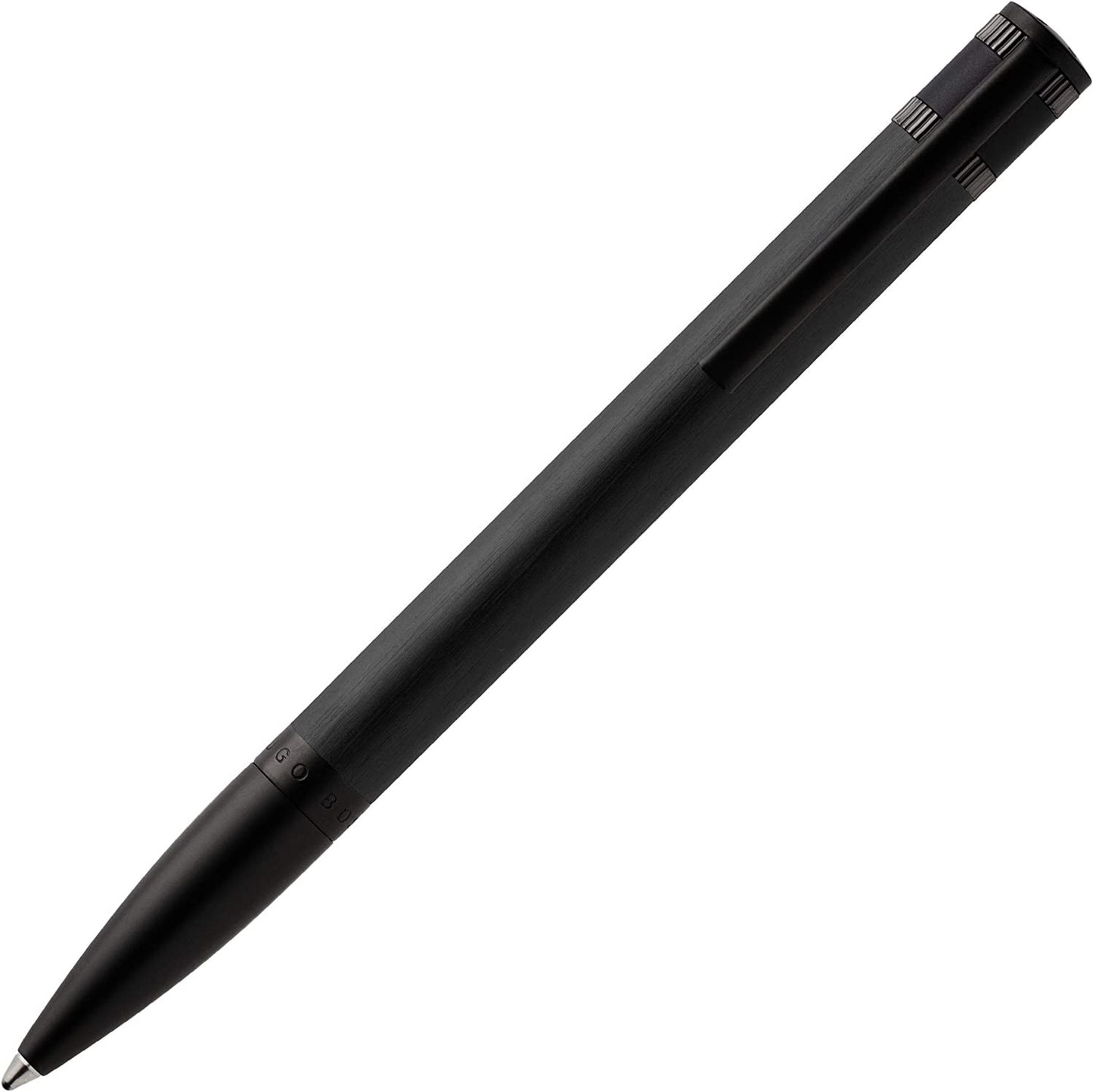 Bolígrafo Hugo Boss Explore Brushed Black Homem HST0034A