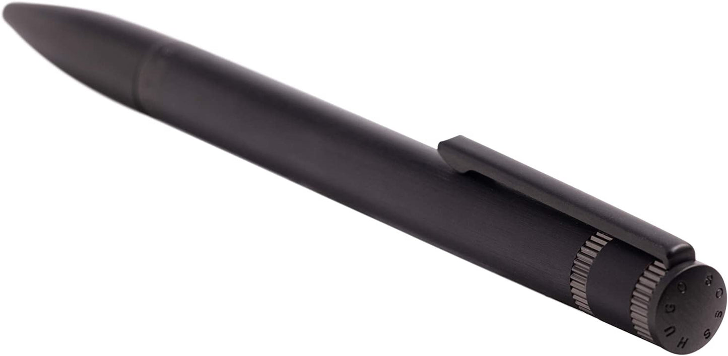 Bolígrafo Hugo Boss Explore Brushed Black Homem HST0034A