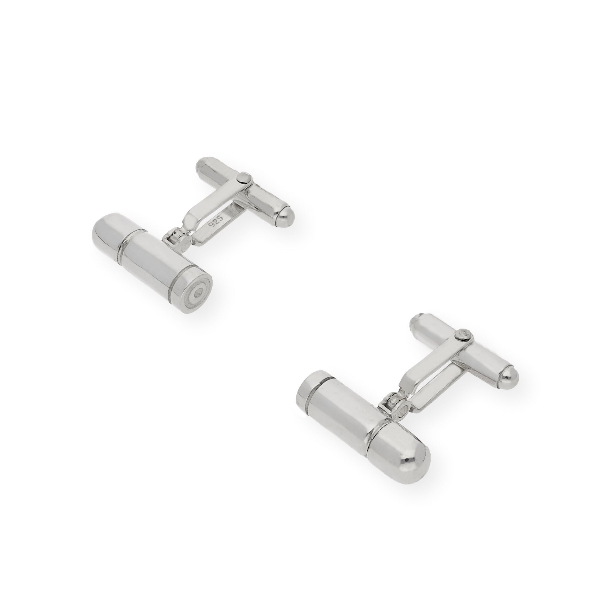 Gemelos de Plata Diseño bala