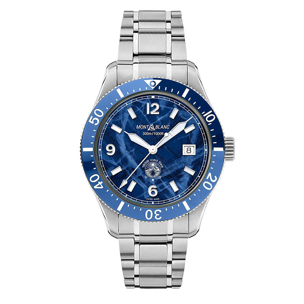 Reloj Montblanc 1858 Iced Sea Automatic Date 129369