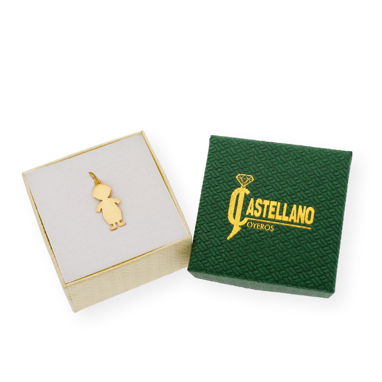 Colgante Inocente Niño en Oro 18k