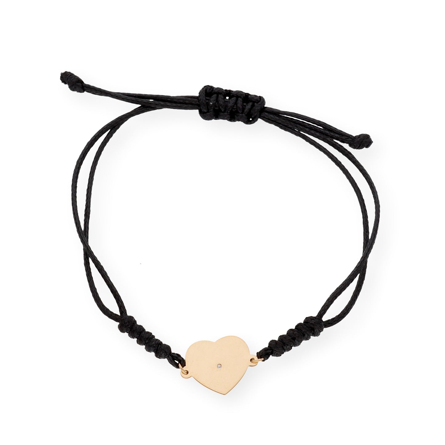 Pulsera Marlene Modelo Corazón en Plata 925 y Esmalte con Diamante