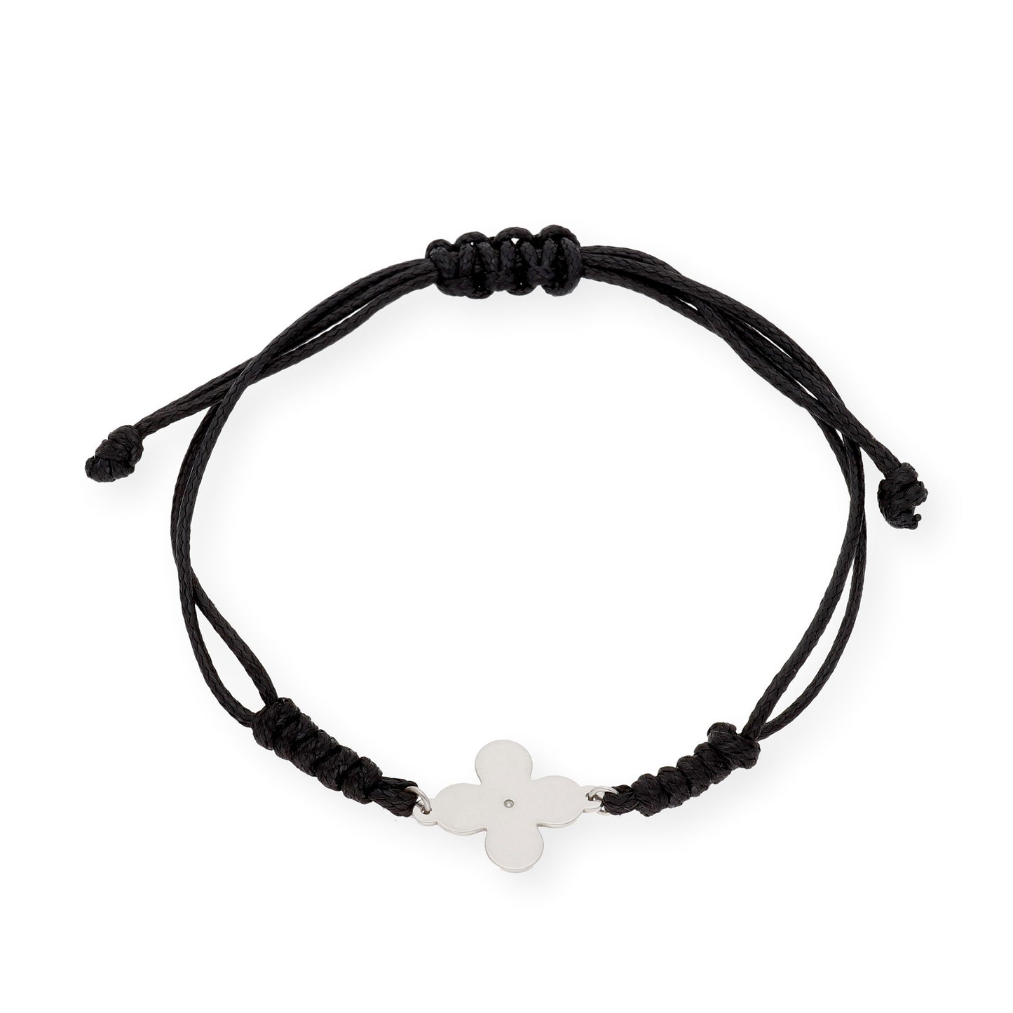 Pulsera Marlene Modelo Floral en Plata 925 y Esmalte con Diamante